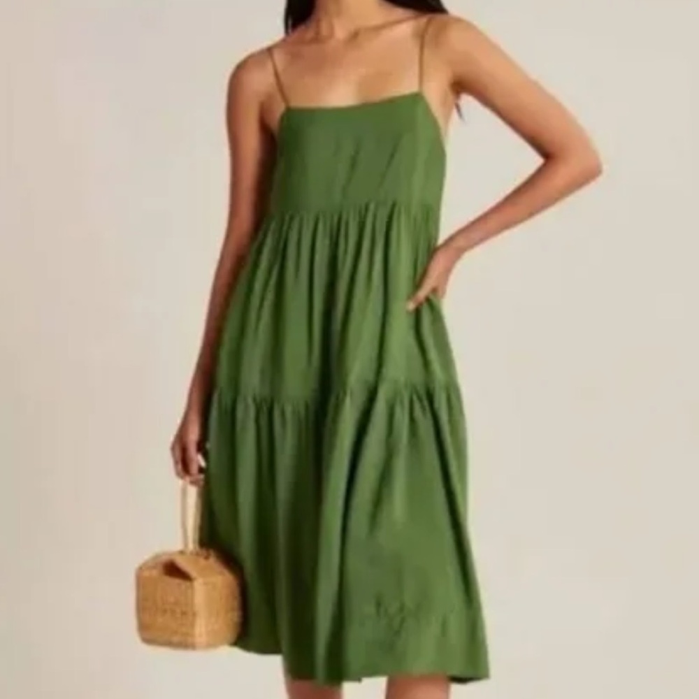 SOLD Abercrombie Trapeze Midi Dress